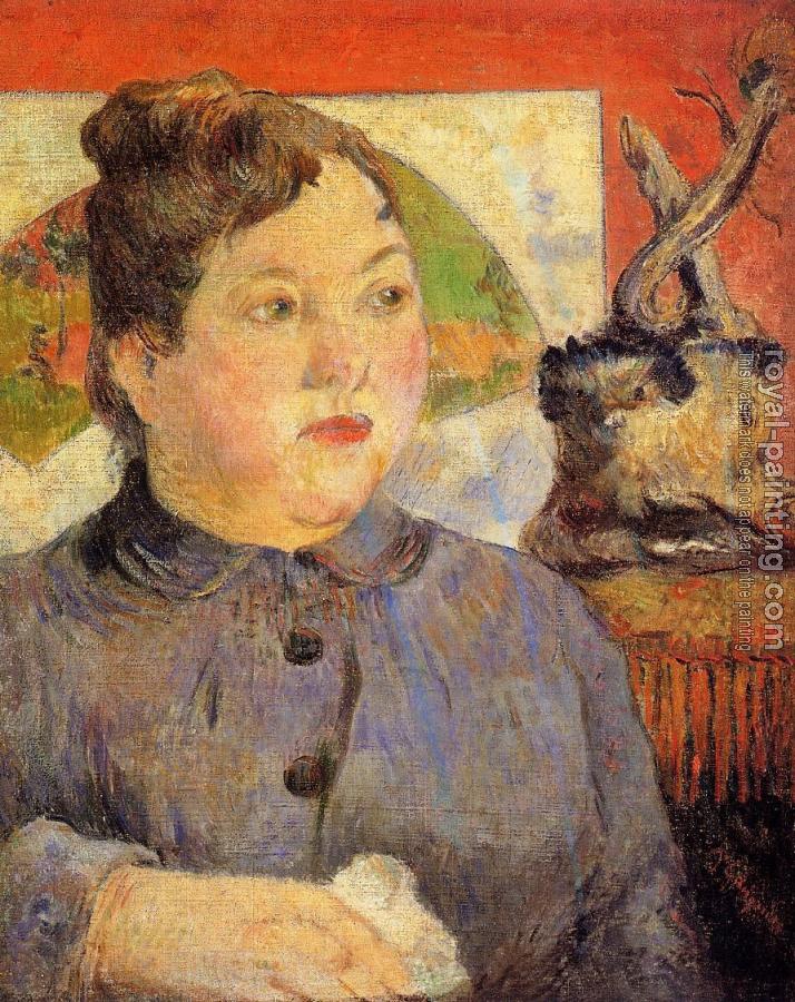 Paul Gauguin : Portrait of Madame Alexander Kholer